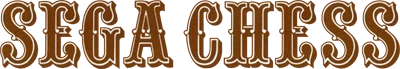 Sega Chess logo for Sega Master System